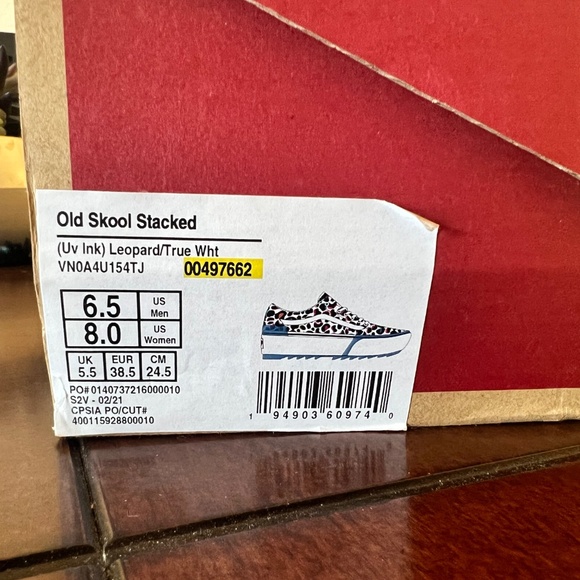 Old Skool Stacked color changing Vans - Picture 2 of 3